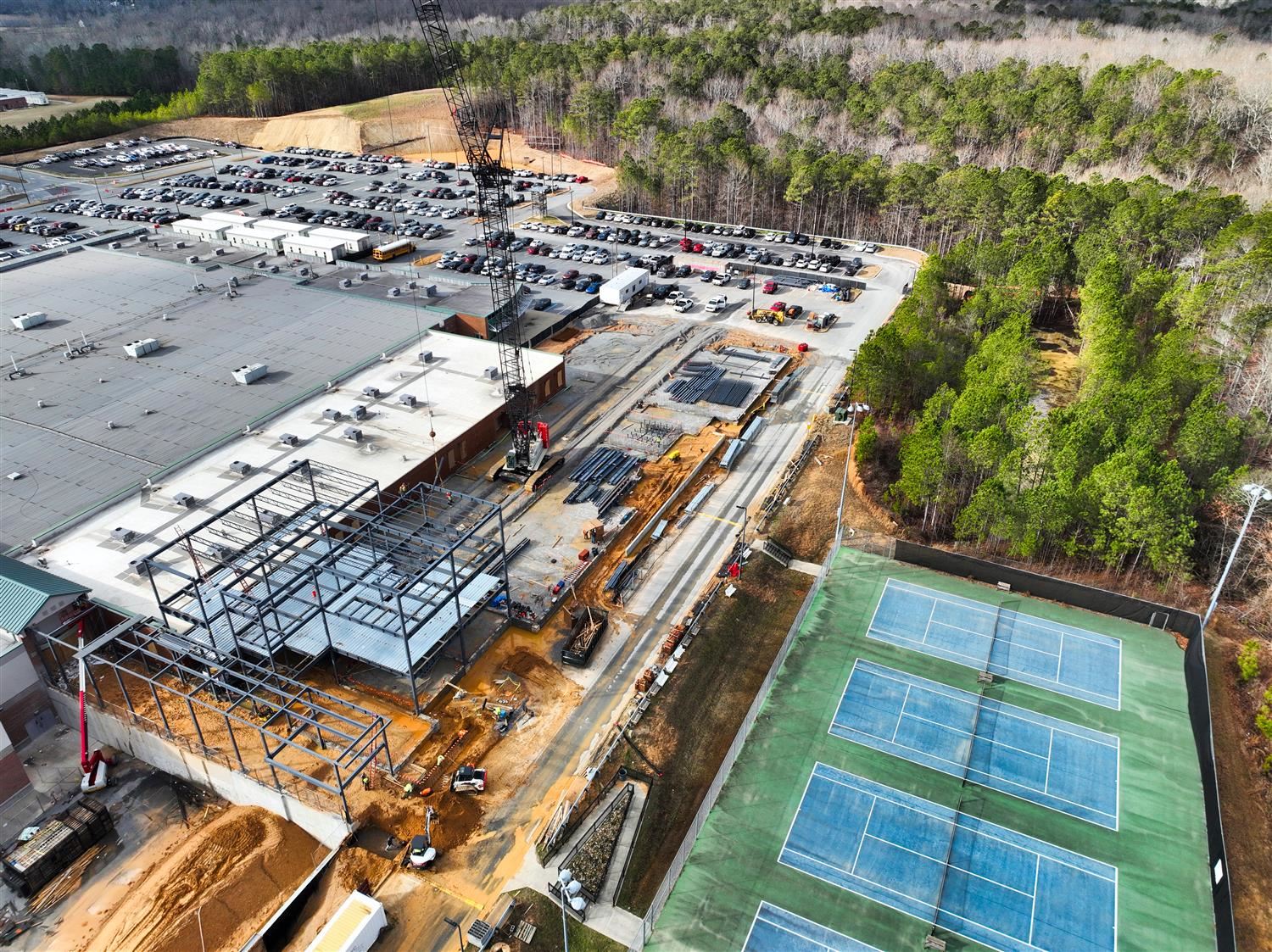 North Paulding High School construction